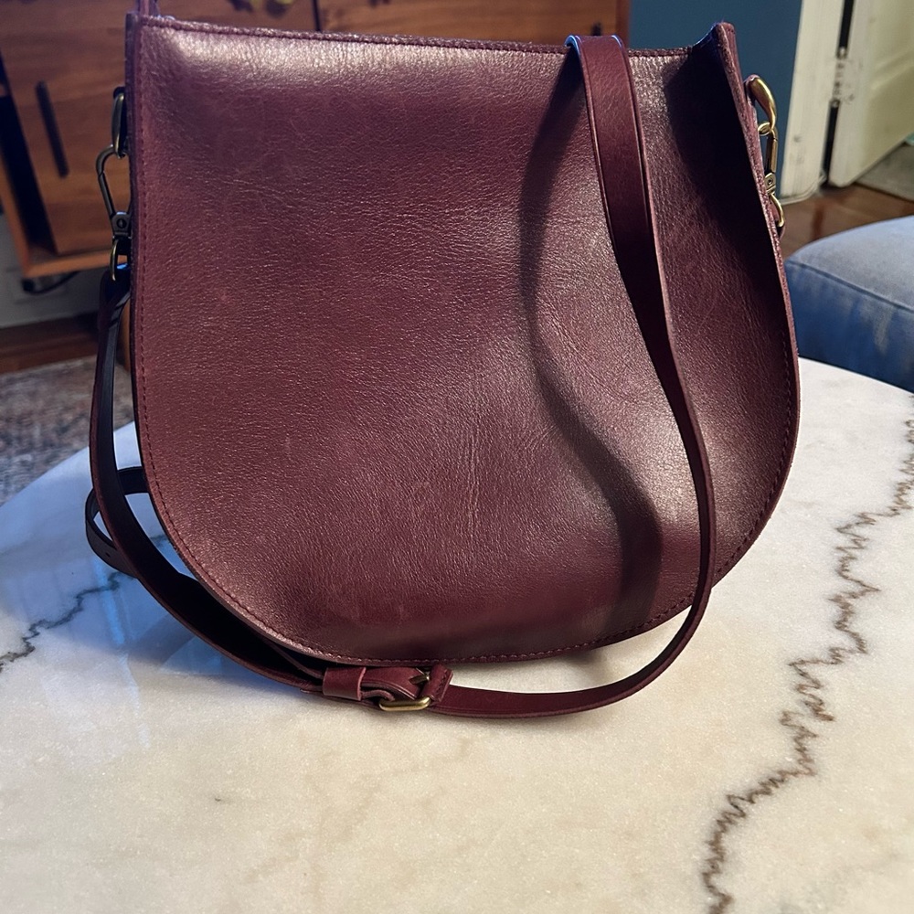 Madewell transport saddlebag